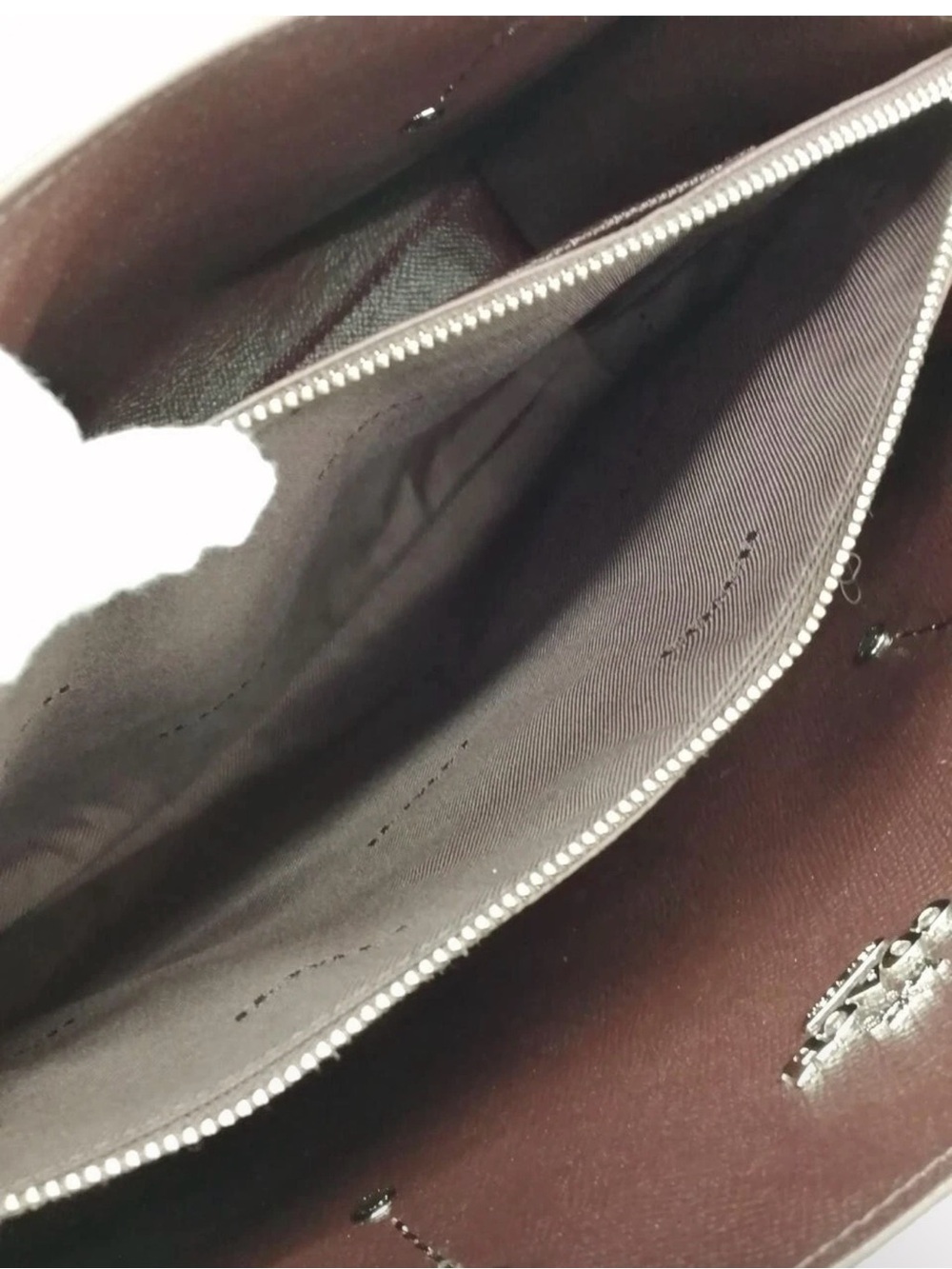 COACH Pink Floral Pebbled Leather Tote - Picture 13 of 14